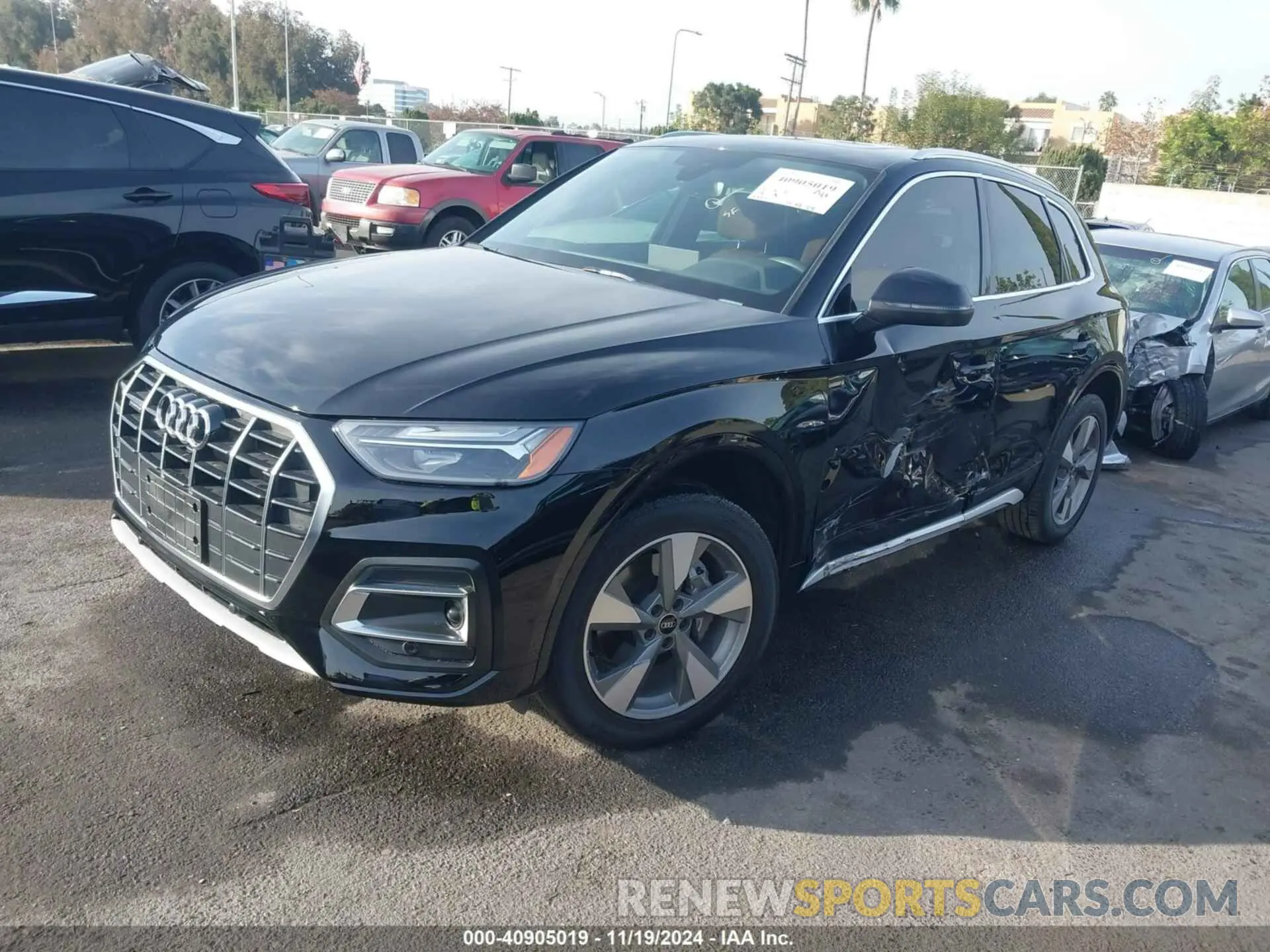 2 Photograph of a damaged car WA1ABAFYXP2157738 AUDI Q5 2023