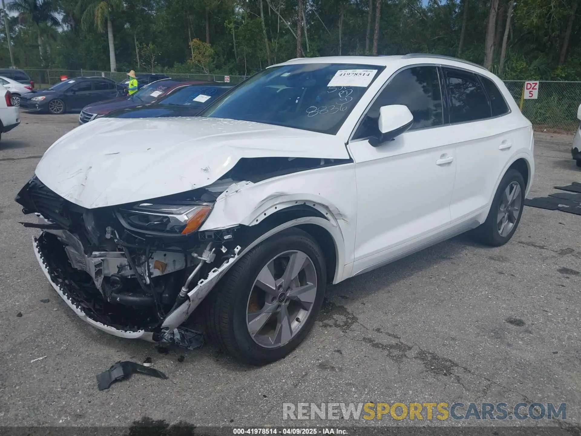 2 Photograph of a damaged car WA1BBAFY3P2078836 AUDI Q5 2023