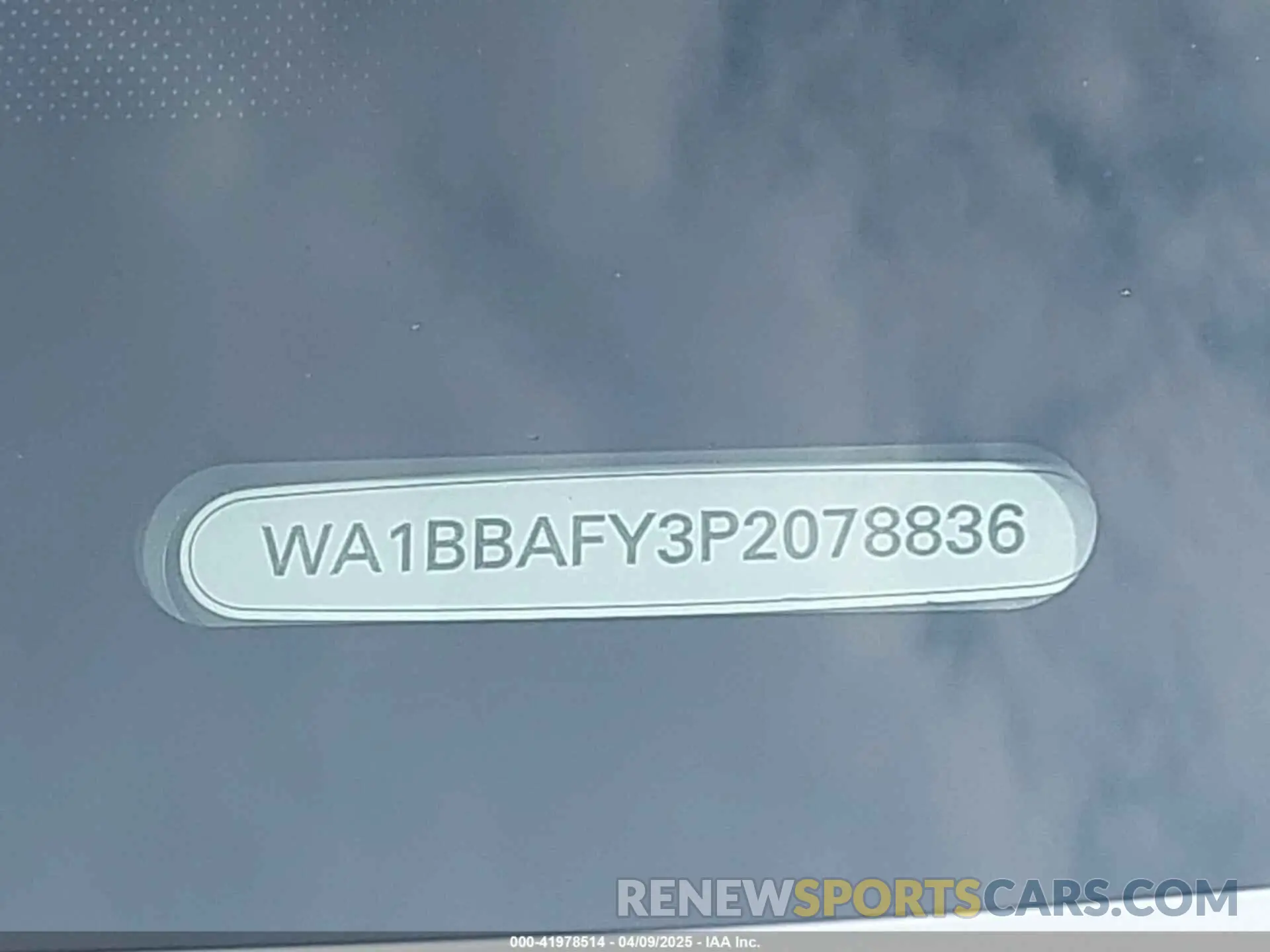 9 Photograph of a damaged car WA1BBAFY3P2078836 AUDI Q5 2023