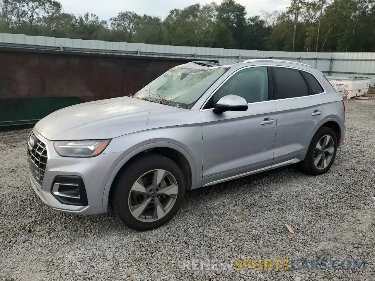 1 Photograph of a damaged car WA1BBAFY5P2015687 AUDI Q5 2023