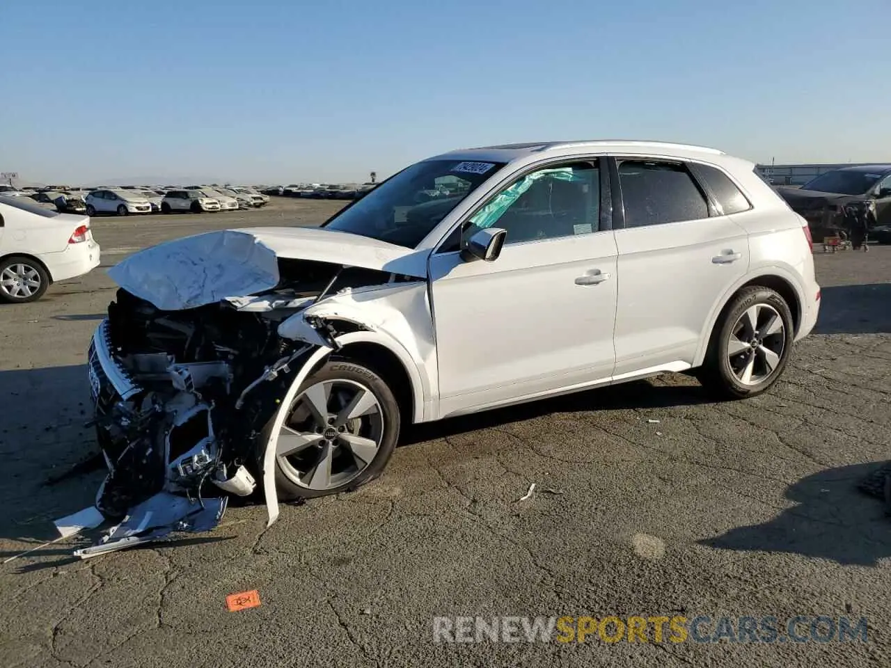 1 Photograph of a damaged car WA1CBAFYXP2010893 AUDI Q5 2023