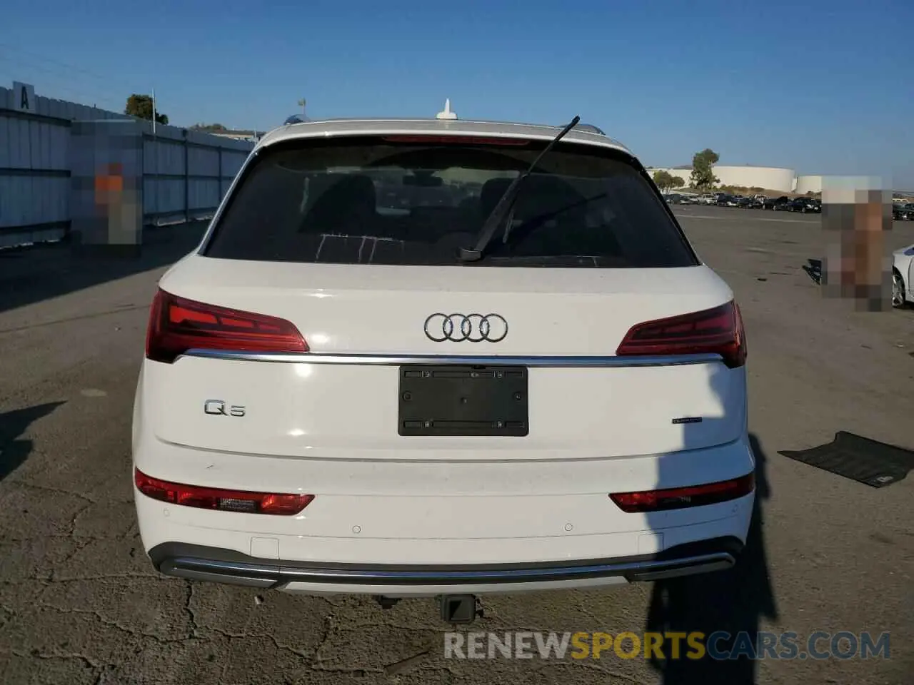 6 Photograph of a damaged car WA1CBAFYXP2010893 AUDI Q5 2023