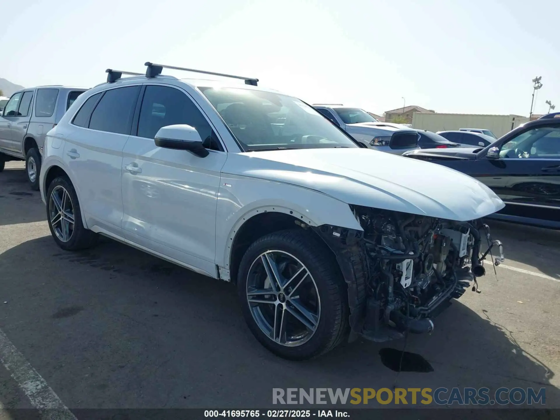 1 Photograph of a damaged car WA1E2AFY3P2070863 AUDI Q5 2023