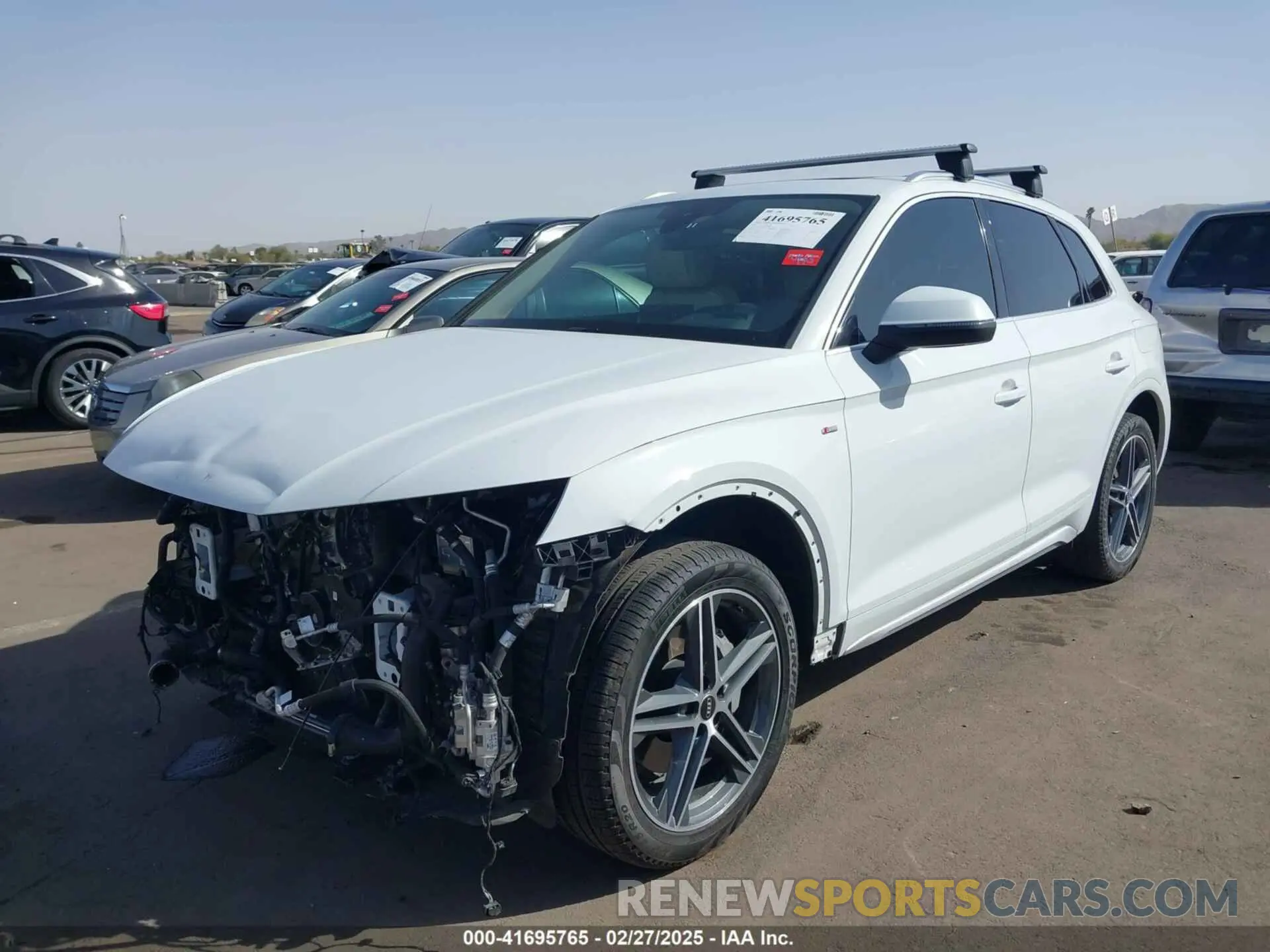 2 Photograph of a damaged car WA1E2AFY3P2070863 AUDI Q5 2023