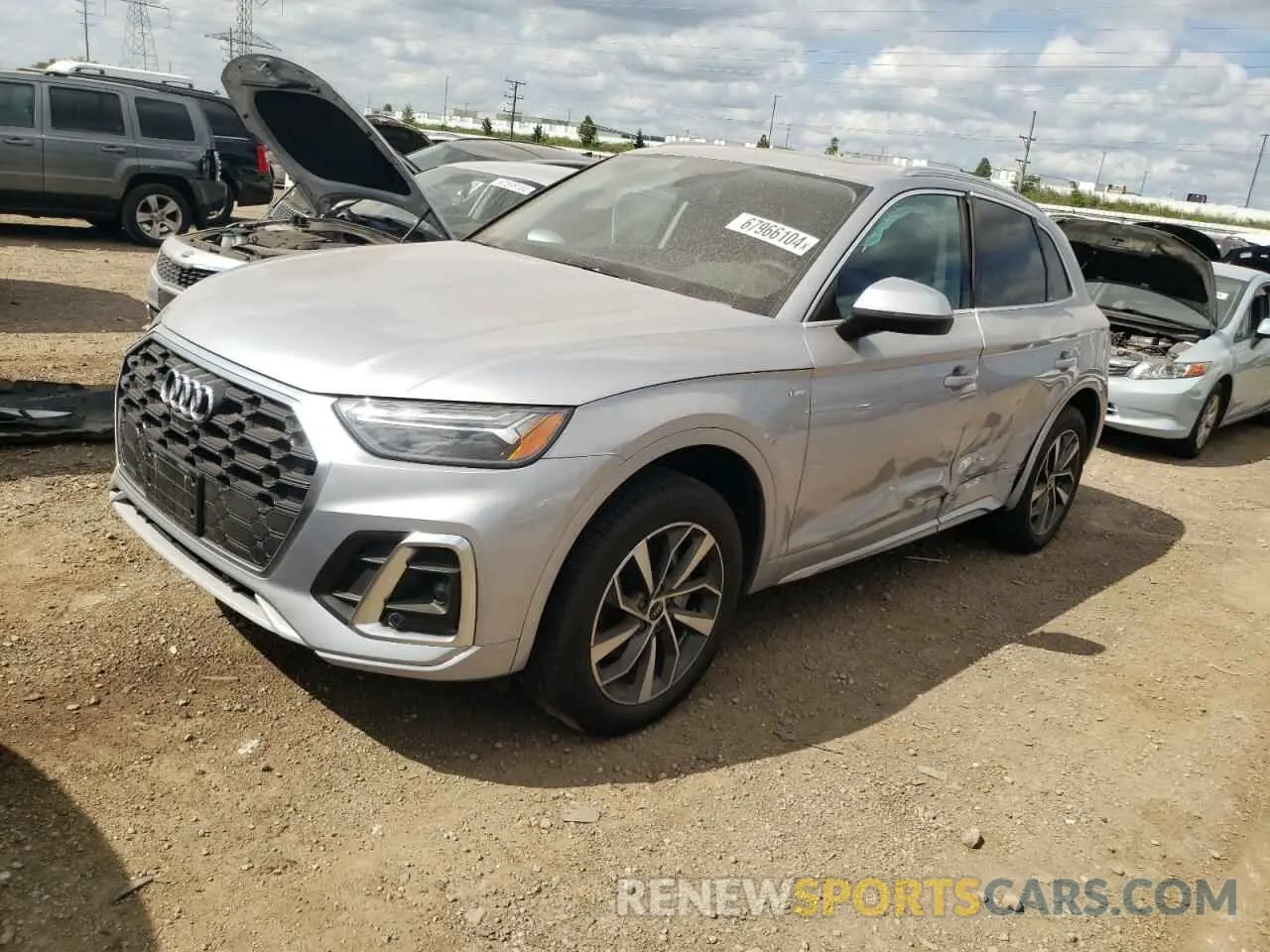 1 Photograph of a damaged car WA1EAAFY2P2075880 AUDI Q5 2023