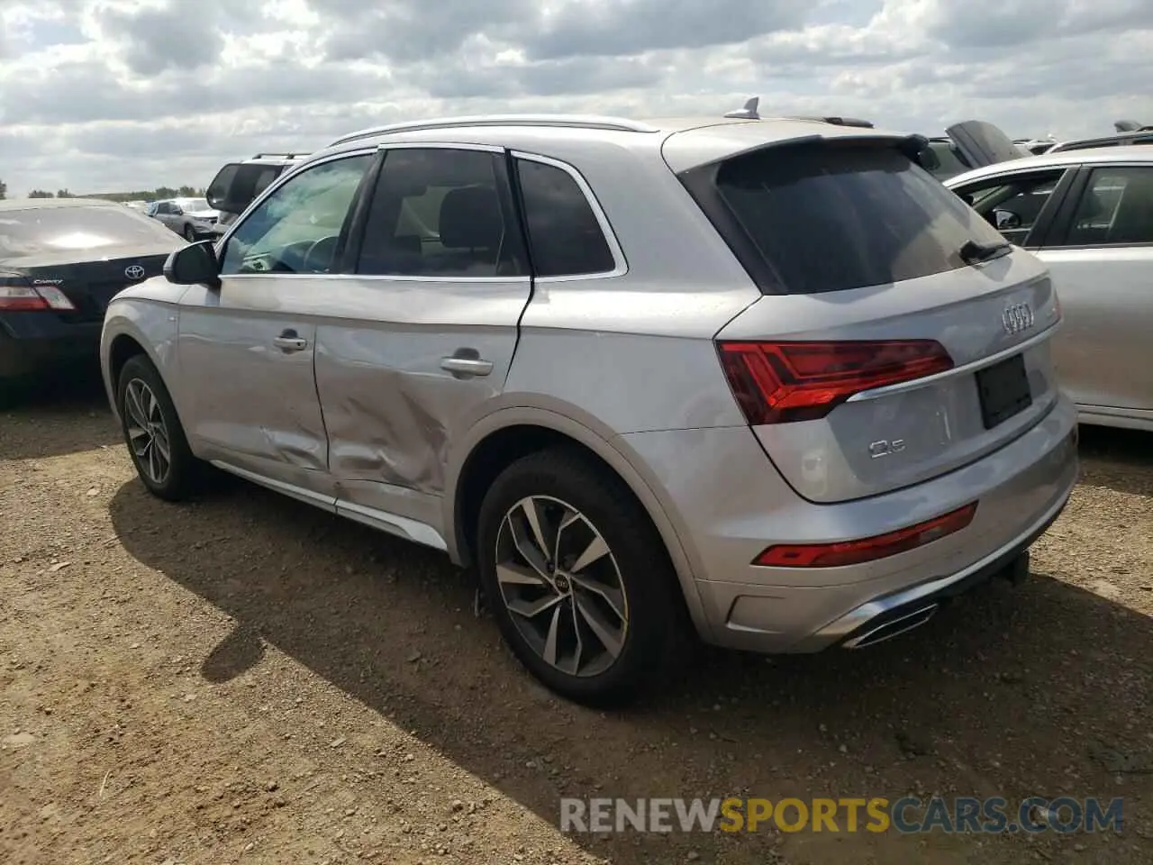 2 Photograph of a damaged car WA1EAAFY2P2075880 AUDI Q5 2023