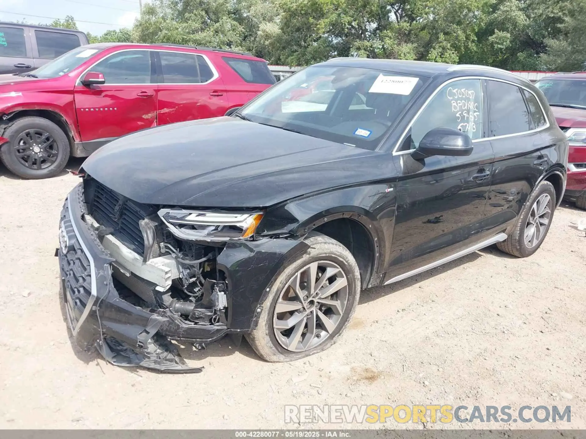 2 Photograph of a damaged car WA1EAAFY3P2145743 AUDI Q5 2023