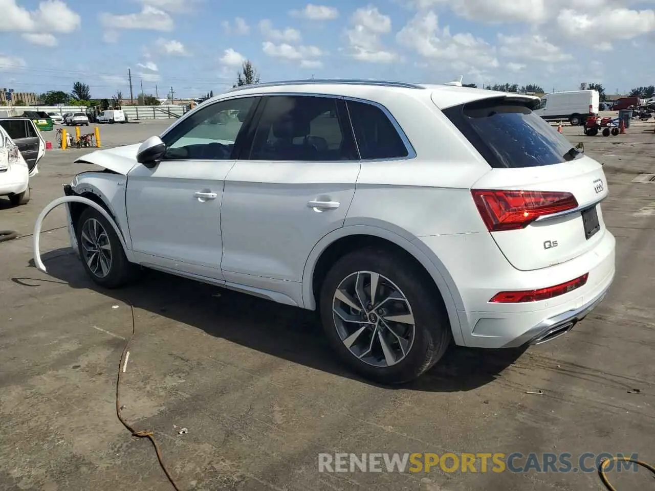 2 Photograph of a damaged car WA1EAAFY4P2030584 AUDI Q5 2023