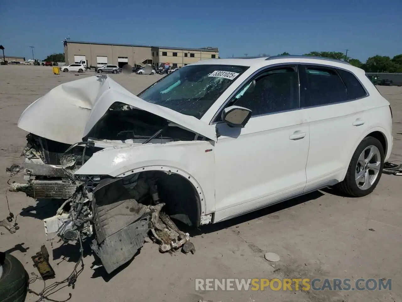1 Photograph of a damaged car WA1EAAFY5P2118396 AUDI Q5 2023