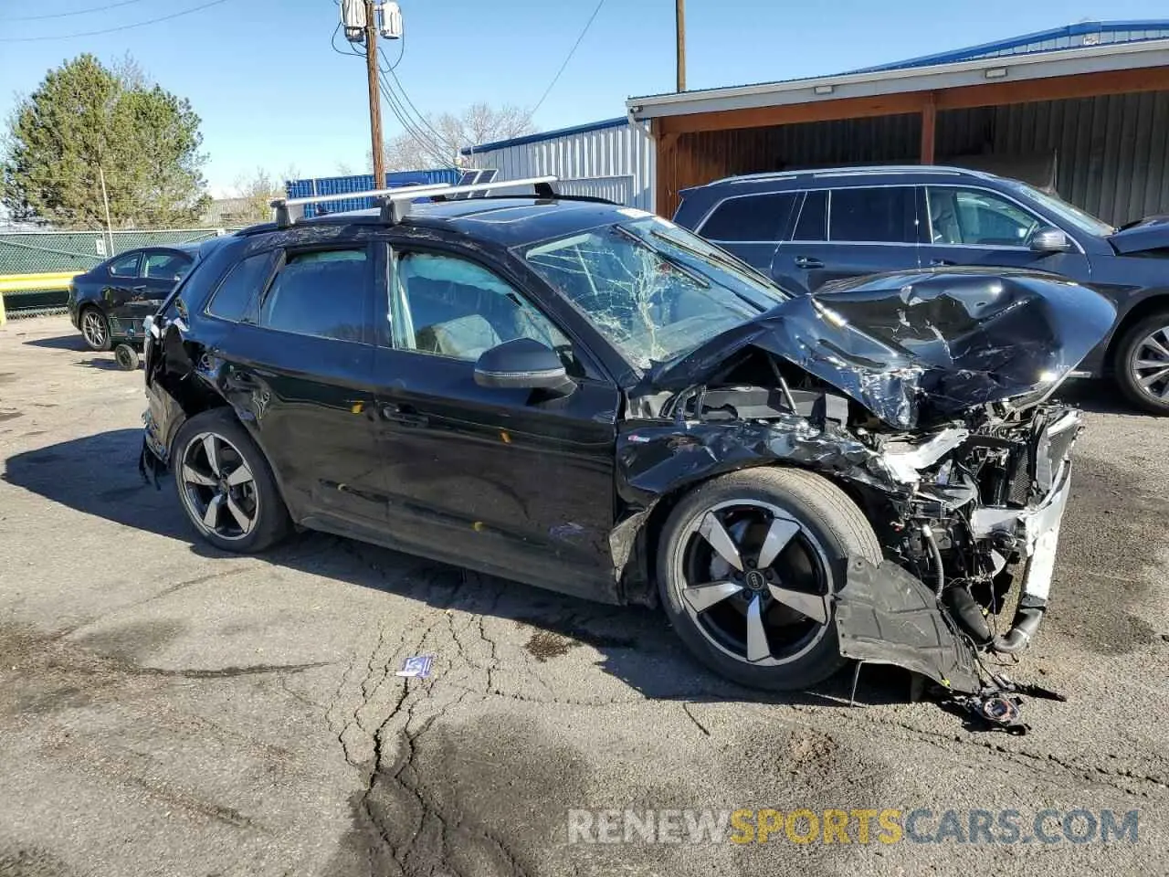 4 Photograph of a damaged car WA1EAAFY5P2170823 AUDI Q5 2023