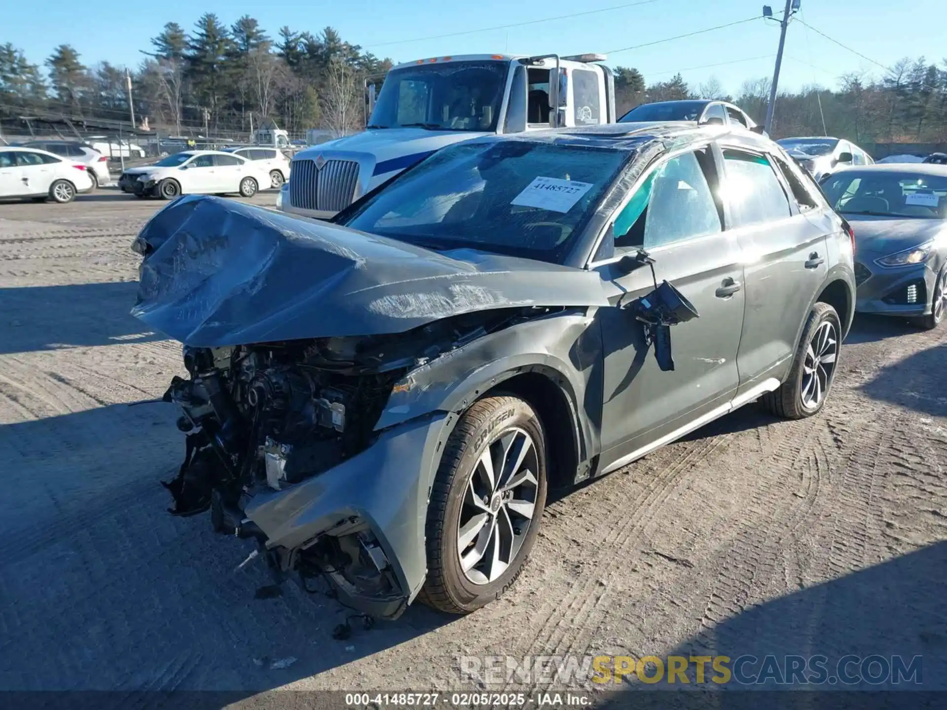 2 Photograph of a damaged car WA1EAAFY6P2185458 AUDI Q5 2023