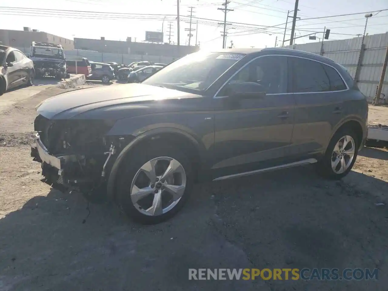 1 Photograph of a damaged car WA1EAAFY7P2156549 AUDI Q5 2023