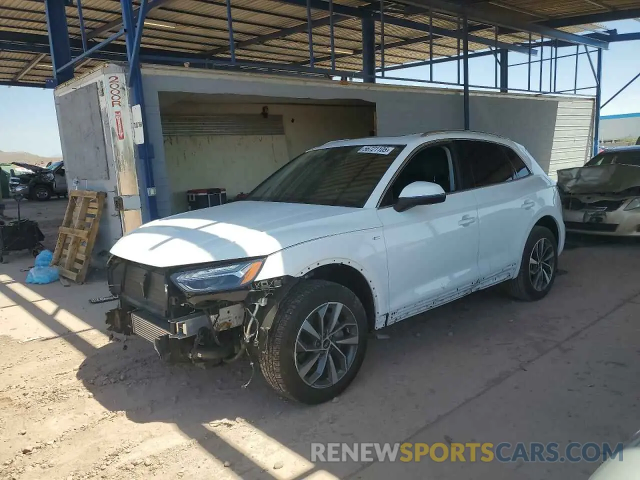 1 Photograph of a damaged car WA1FAAFY4P2008766 AUDI Q5 2023