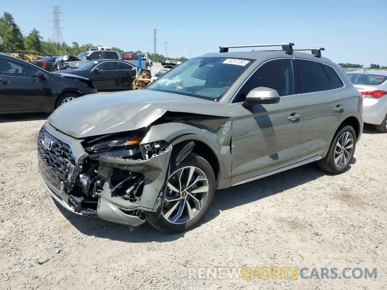 1 Photograph of a damaged car WA1FAAFY5P2029982 AUDI Q5 2023
