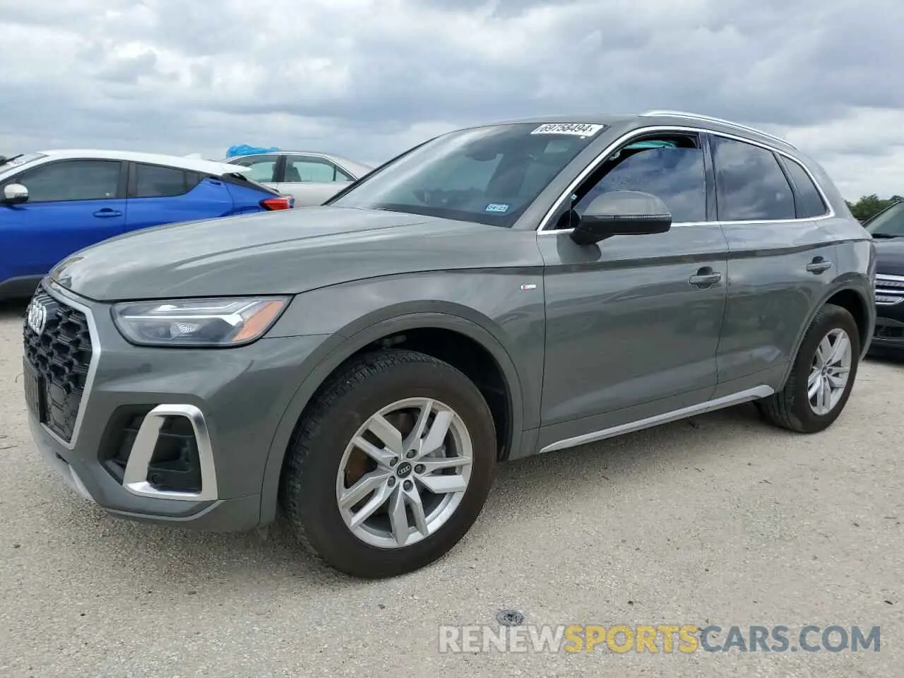 1 Photograph of a damaged car WA1GAAFY0P2110490 AUDI Q5 2023