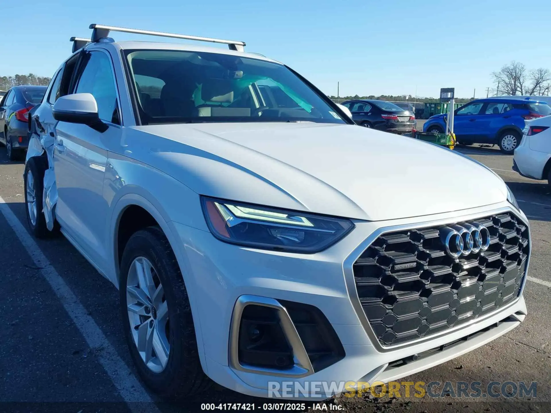 1 Photograph of a damaged car WA1GAAFY1P2017705 AUDI Q5 2023