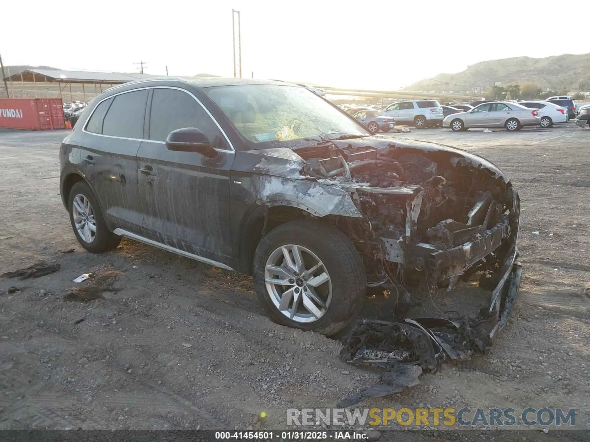1 Photograph of a damaged car WA1GAAFY1P2052745 AUDI Q5 2023