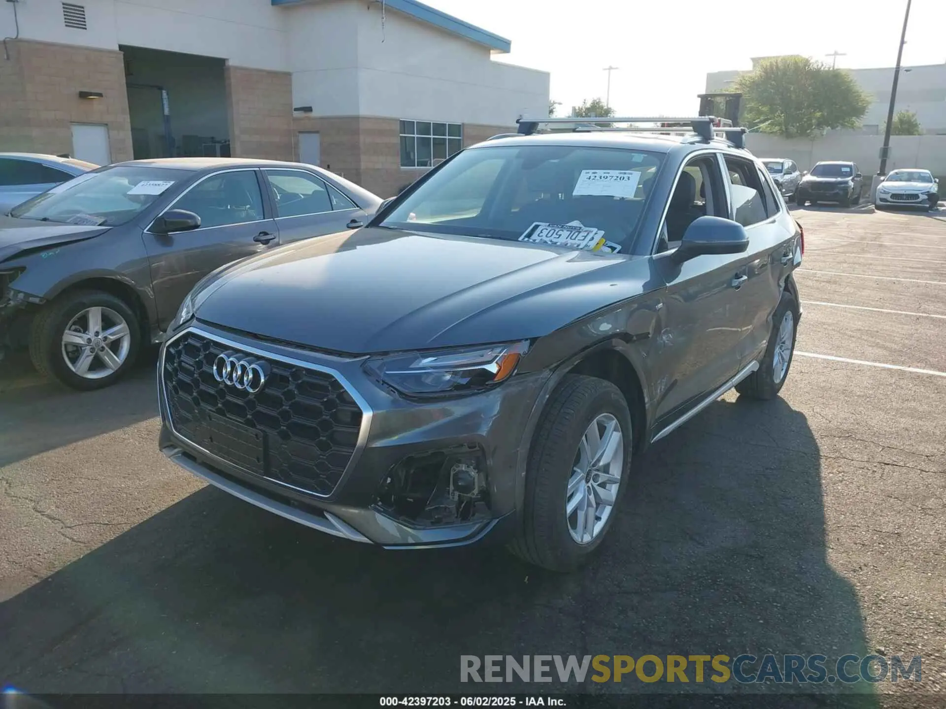 2 Photograph of a damaged car WA1GAAFY1P2098513 AUDI Q5 2023
