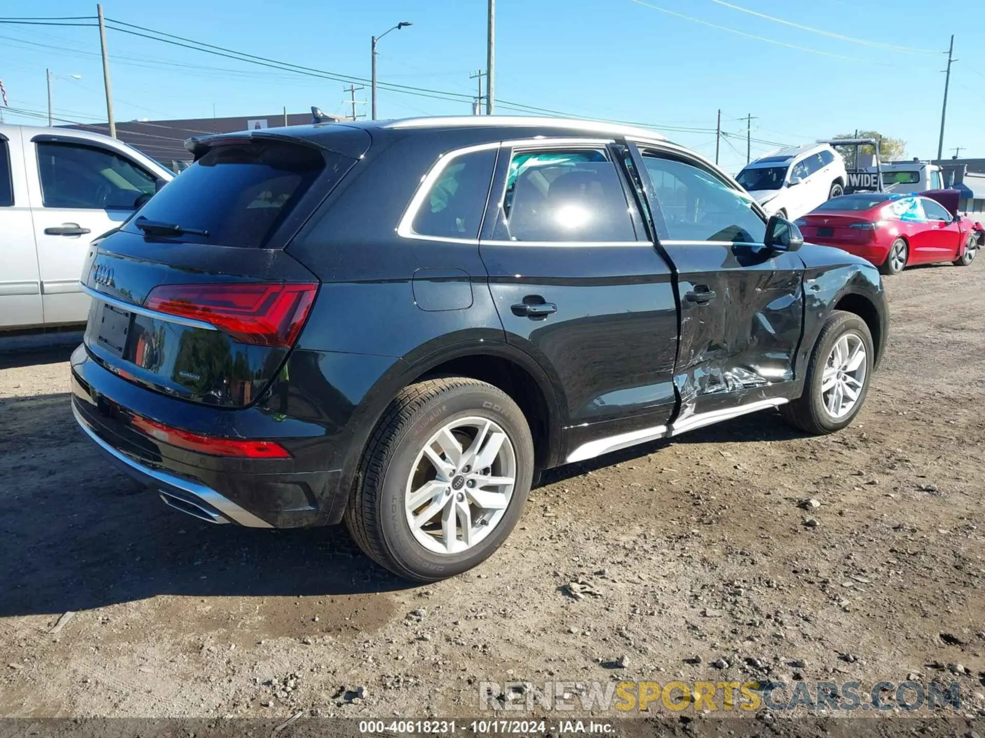 4 Photograph of a damaged car WA1GAAFY2P2170075 AUDI Q5 2023