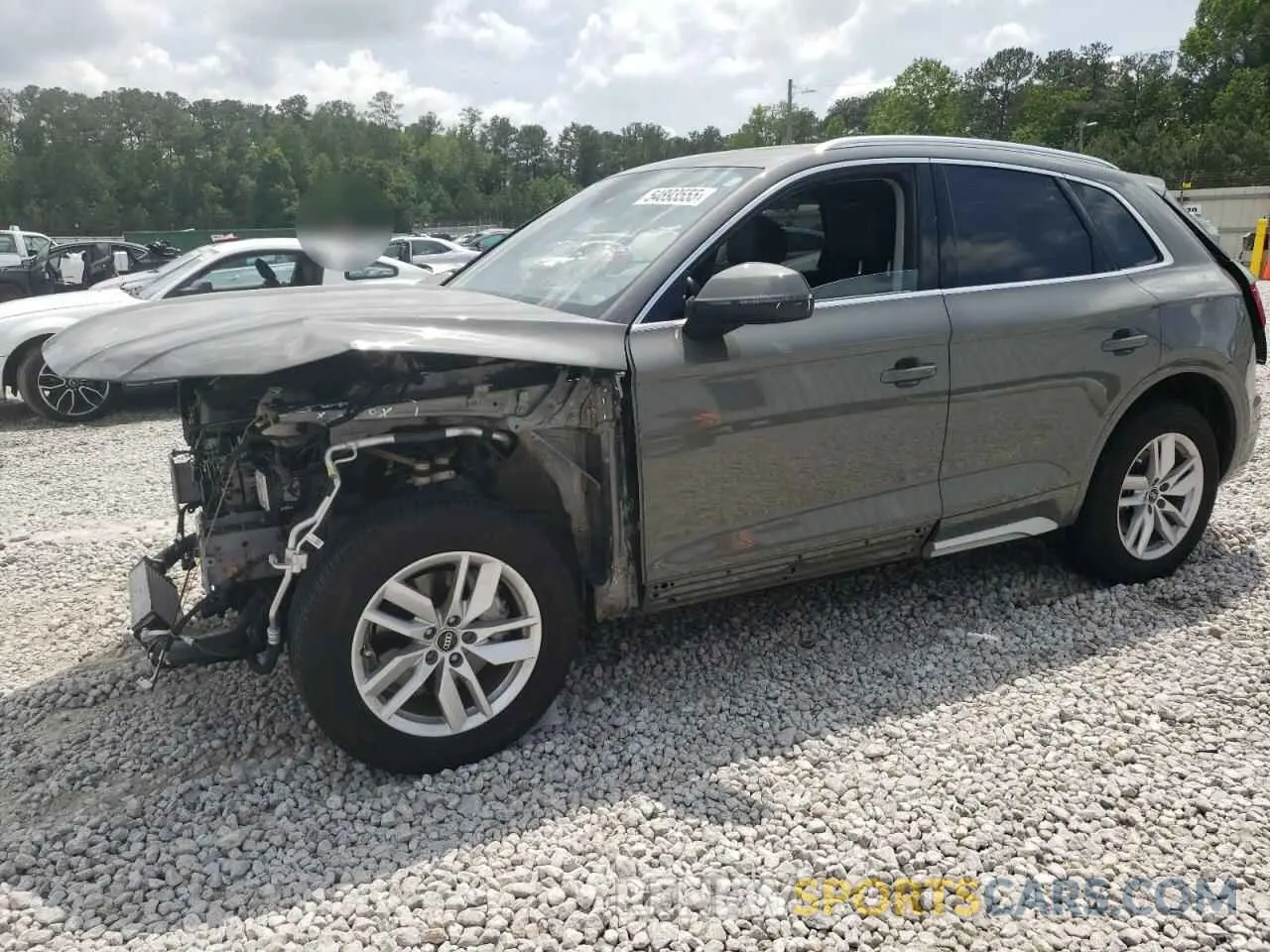 1 Photograph of a damaged car WA1GAAFY3P2014532 AUDI Q5 2023
