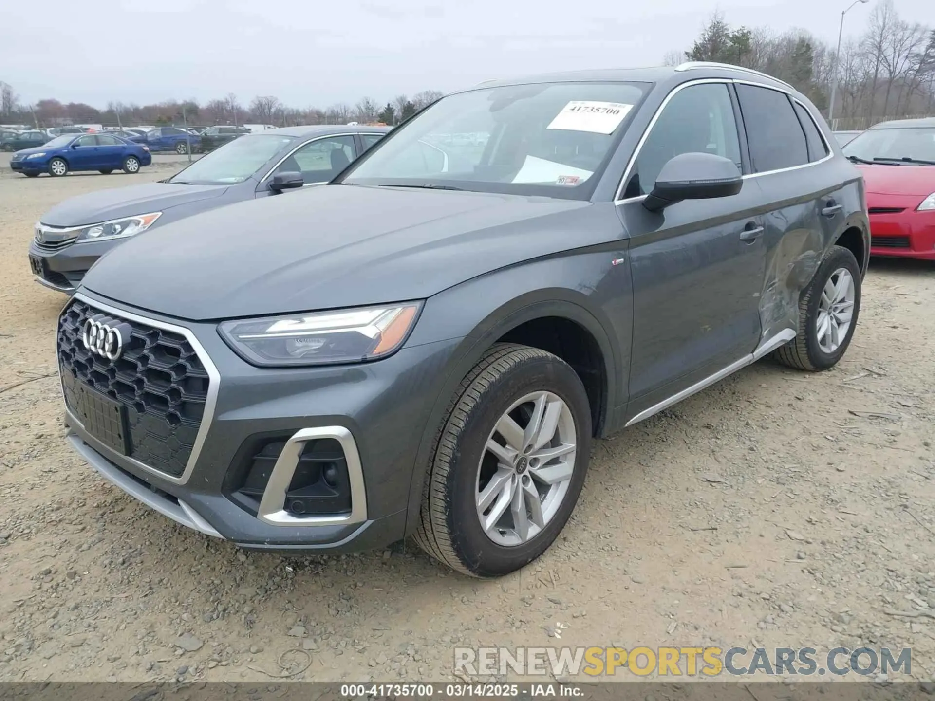 2 Photograph of a damaged car WA1GAAFY3P2062189 AUDI Q5 2023