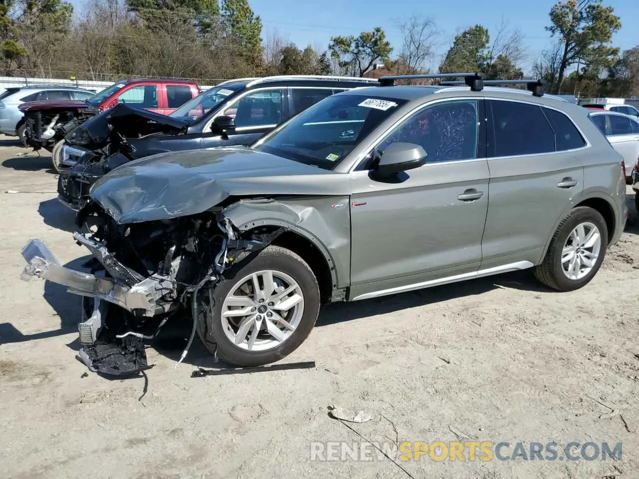 1 Photograph of a damaged car WA1GAAFY4P2128507 AUDI Q5 2023