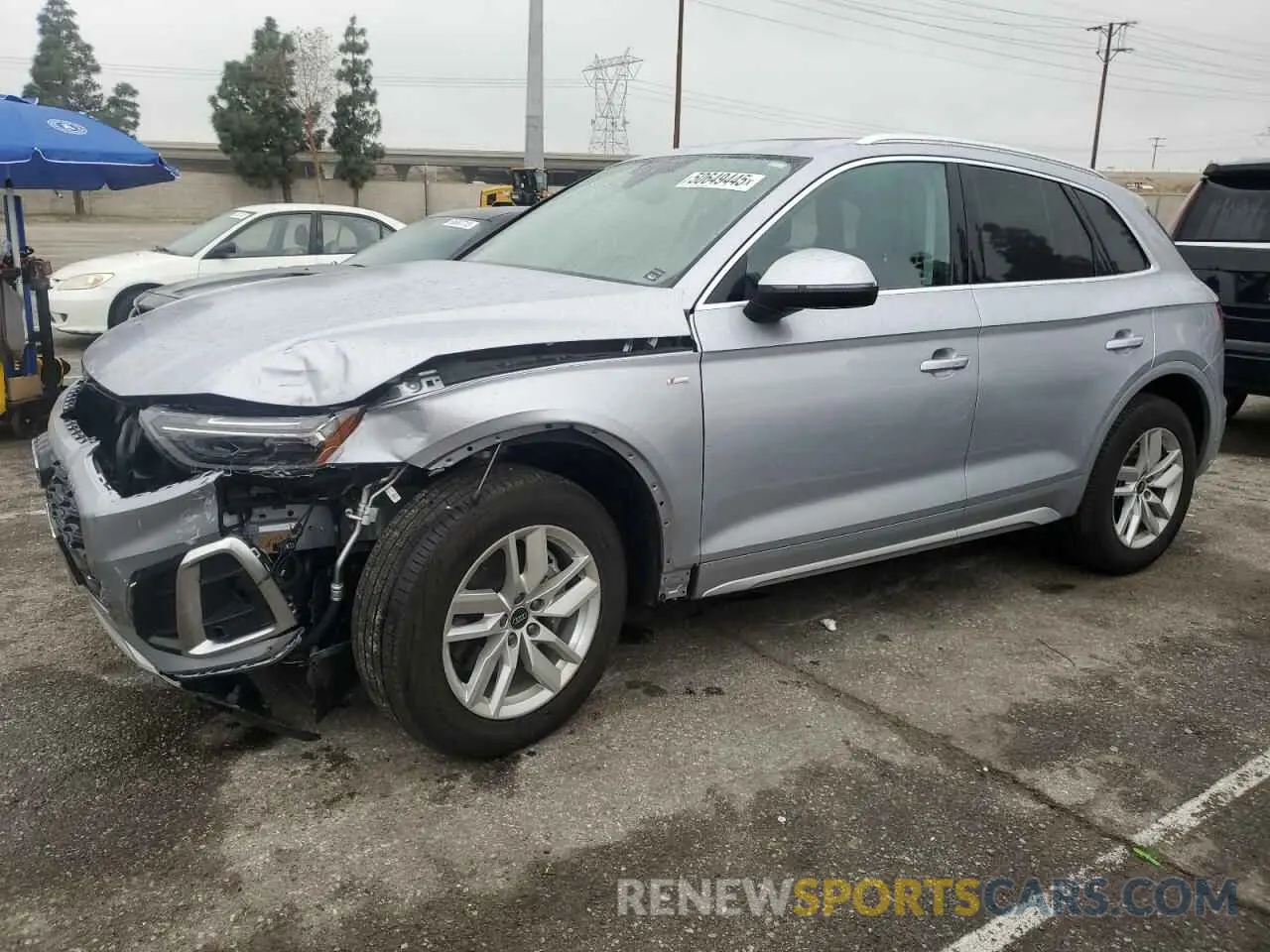 1 Photograph of a damaged car WA1GAAFY4P2132234 AUDI Q5 2023