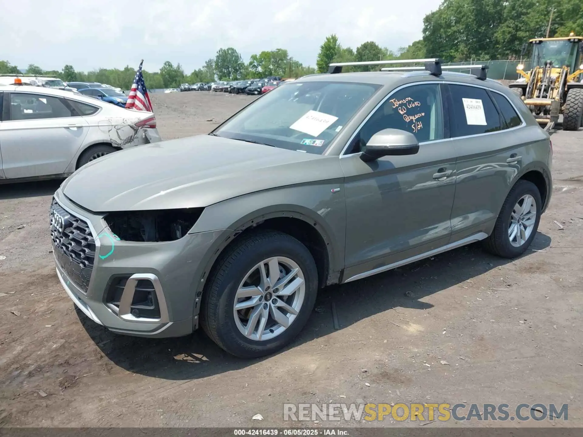 2 Photograph of a damaged car WA1GAAFY5P2012863 AUDI Q5 2023