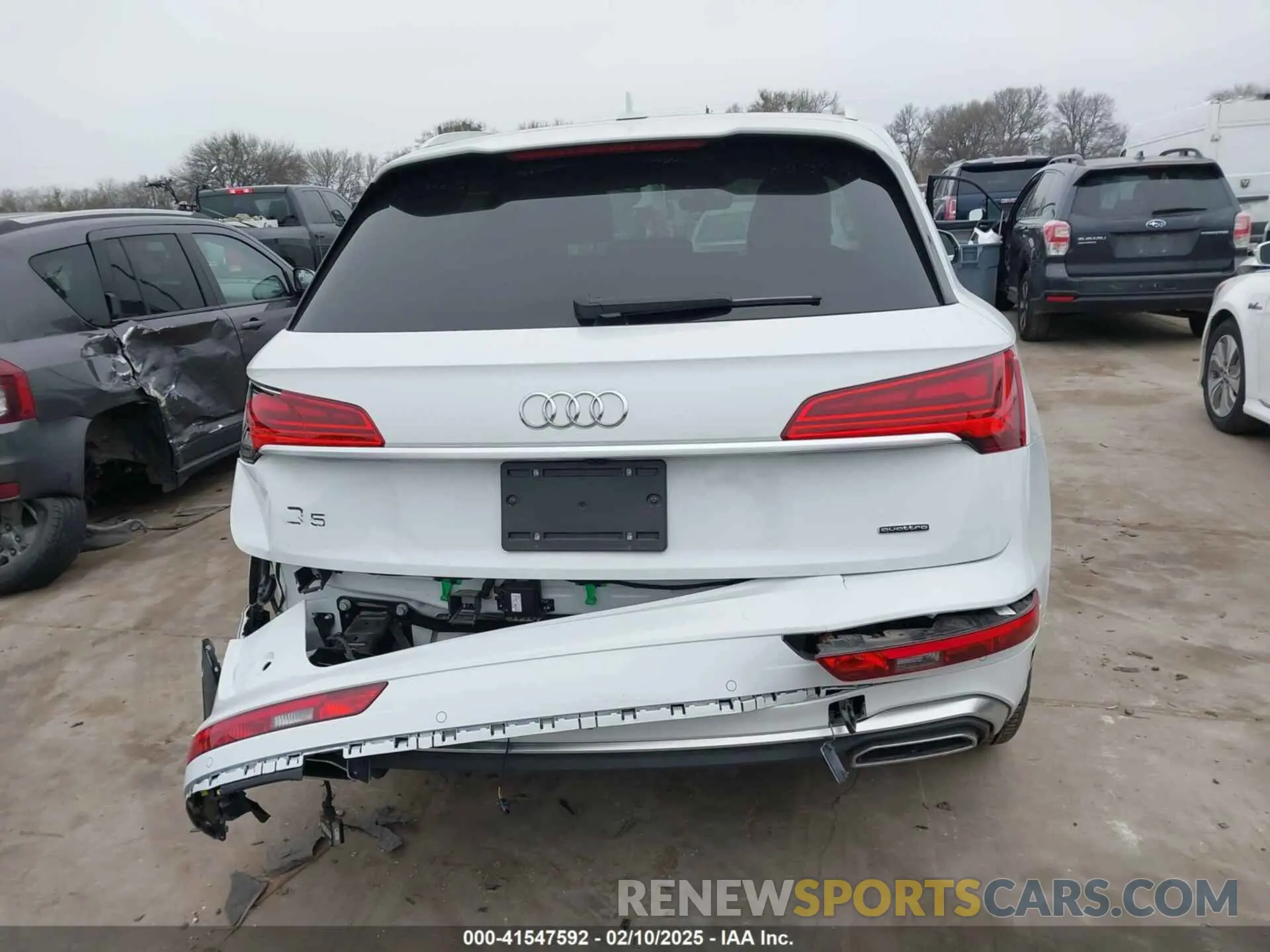 6 Photograph of a damaged car WA1GAAFY6P2135734 AUDI Q5 2023