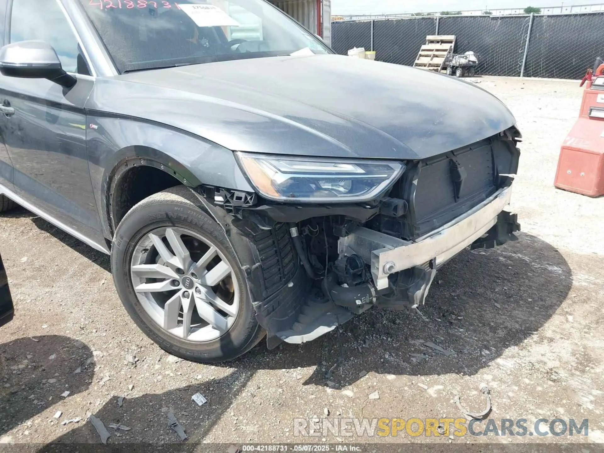 17 Photograph of a damaged car WA1GAAFY8P2034467 AUDI Q5 2023