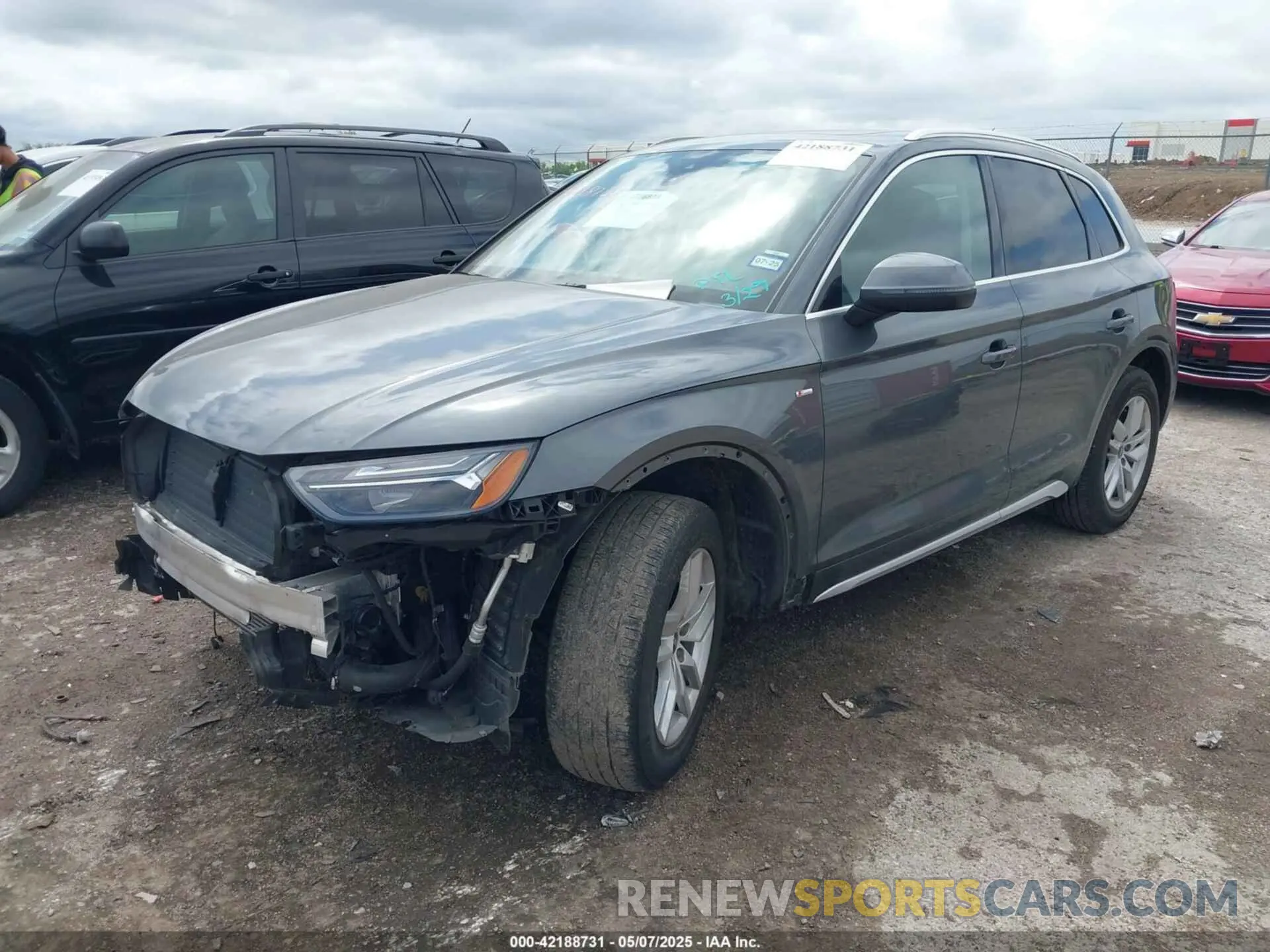 2 Photograph of a damaged car WA1GAAFY8P2034467 AUDI Q5 2023