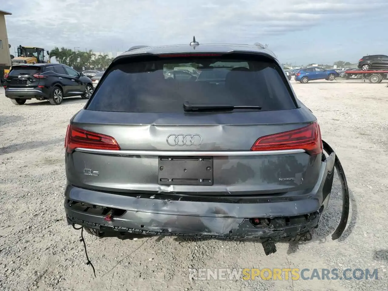 6 Photograph of a damaged car WA1GAAFY8P2175457 AUDI Q5 2023