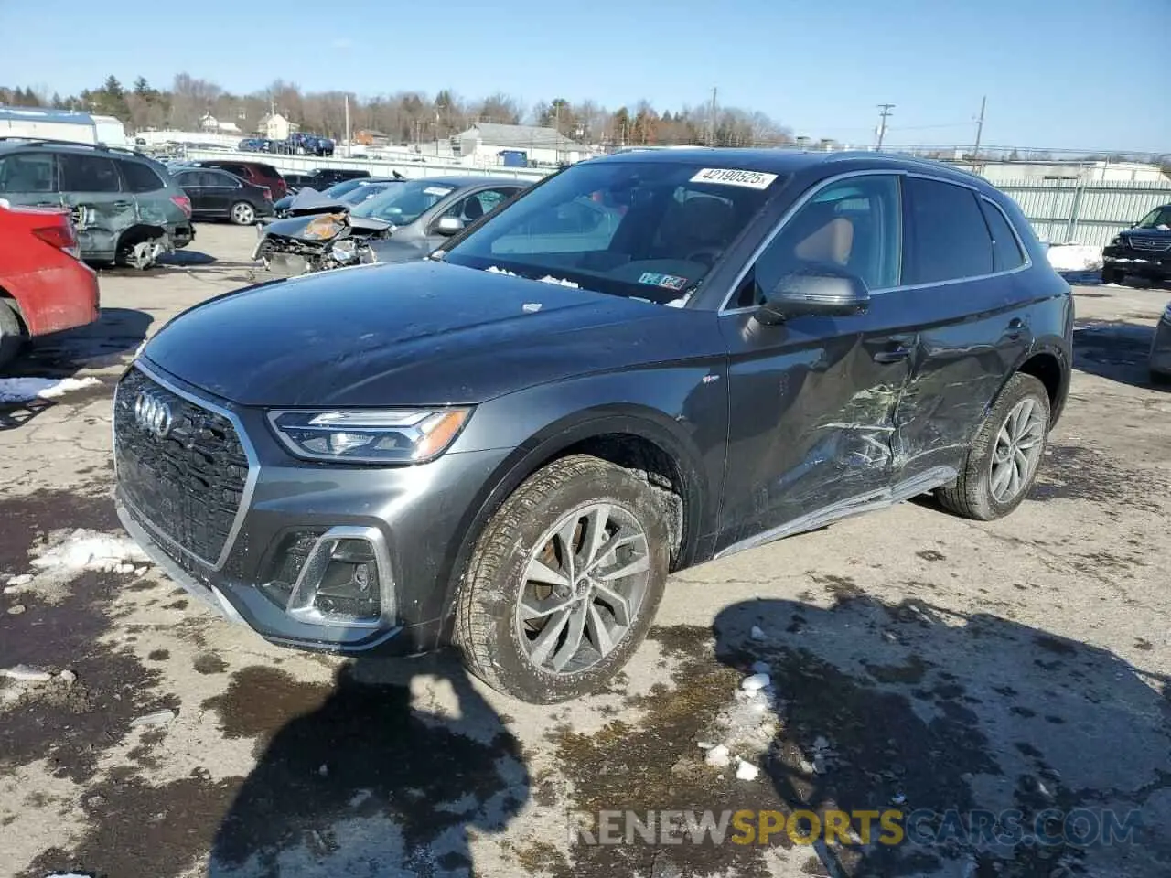 1 Photograph of a damaged car WA1GAAFY8P2178097 AUDI Q5 2023
