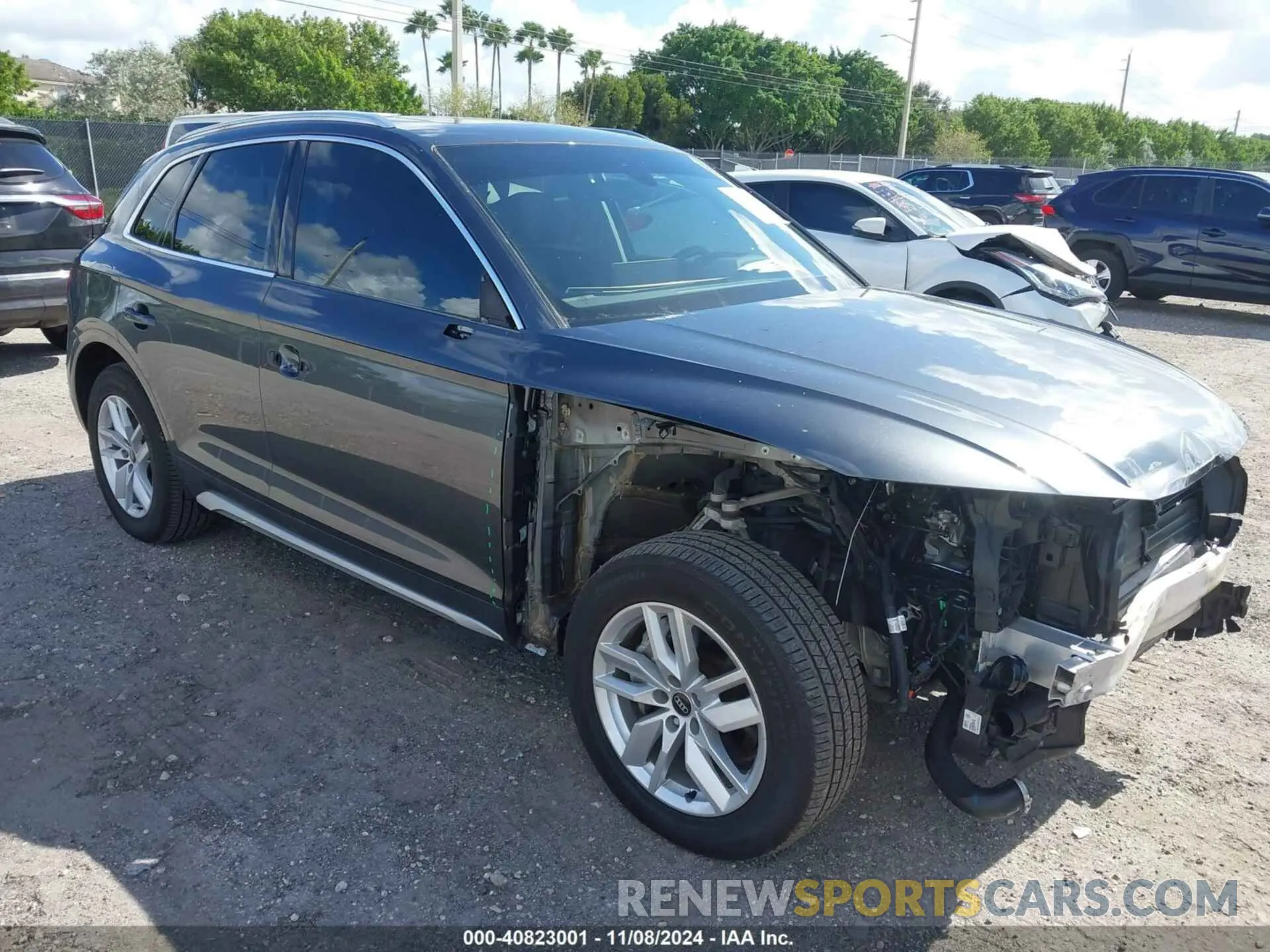 1 Photograph of a damaged car WA1GAAFY9P2141320 AUDI Q5 2023
