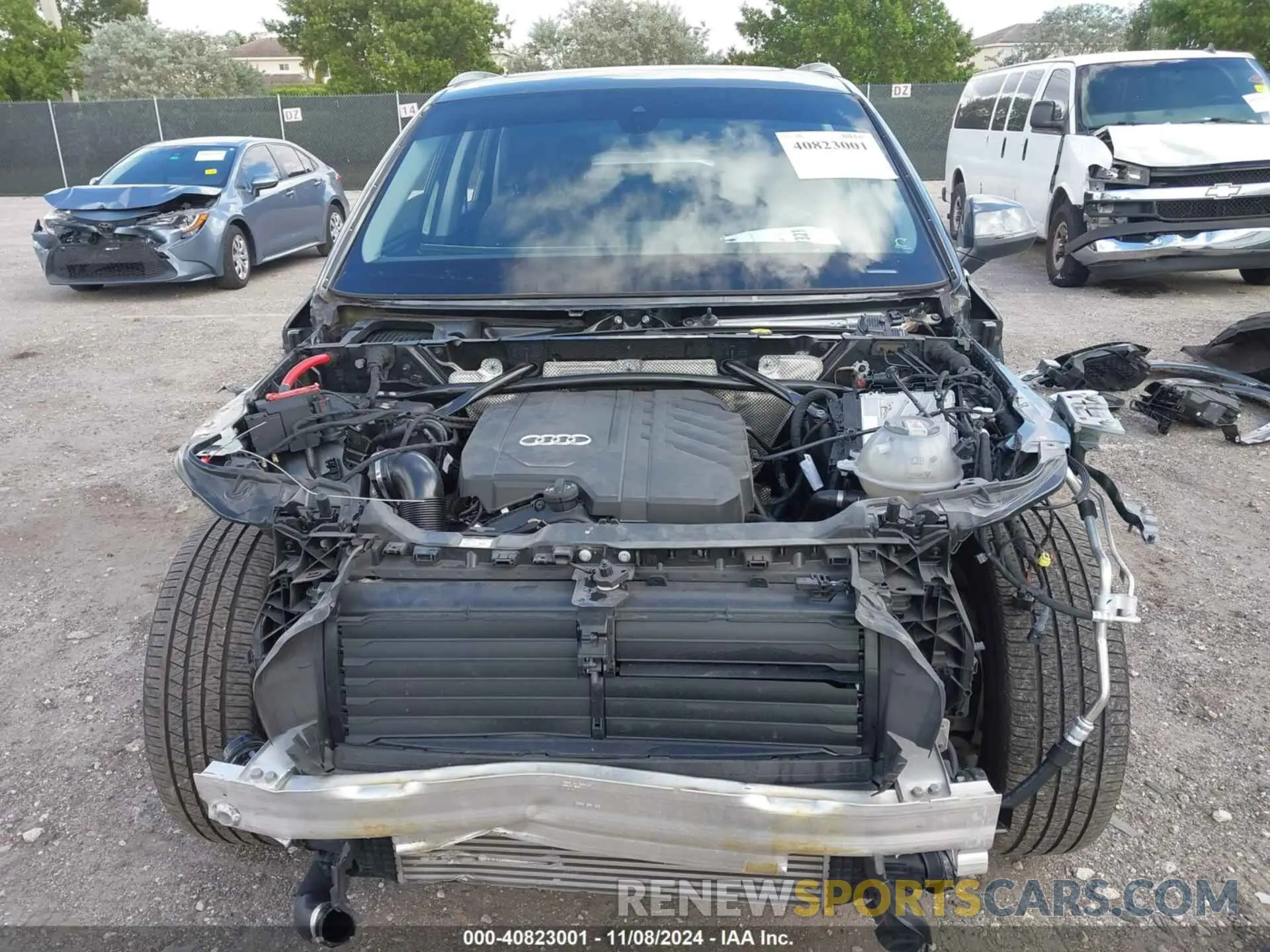 6 Photograph of a damaged car WA1GAAFY9P2141320 AUDI Q5 2023