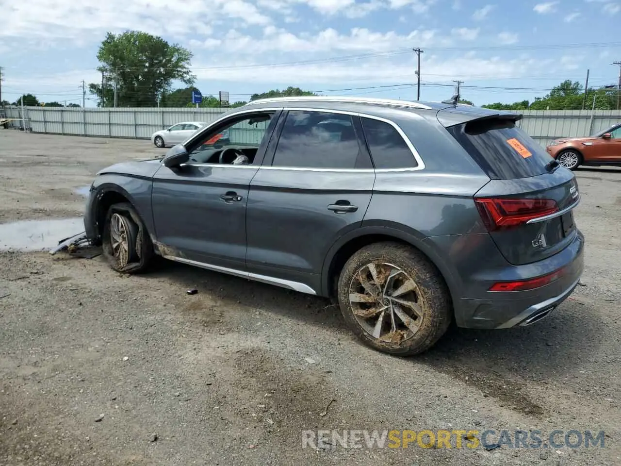 2 Photograph of a damaged car WA1GAAFYXP2136532 AUDI Q5 2023