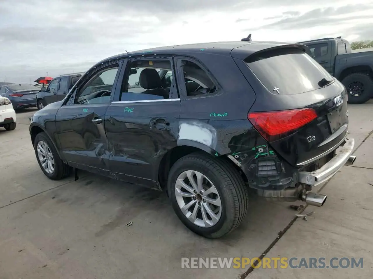 2 Photograph of a damaged car WA1LFAFP1FA124152 AUDI Q5 2023