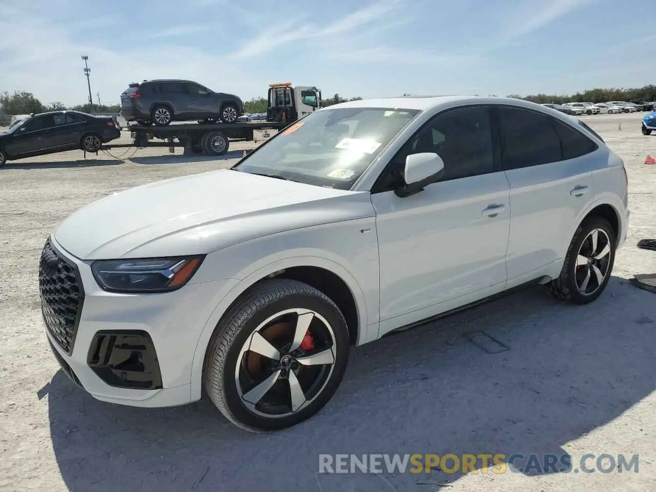 1 Photograph of a damaged car WA15AAFY1R2079440 AUDI Q5 2024