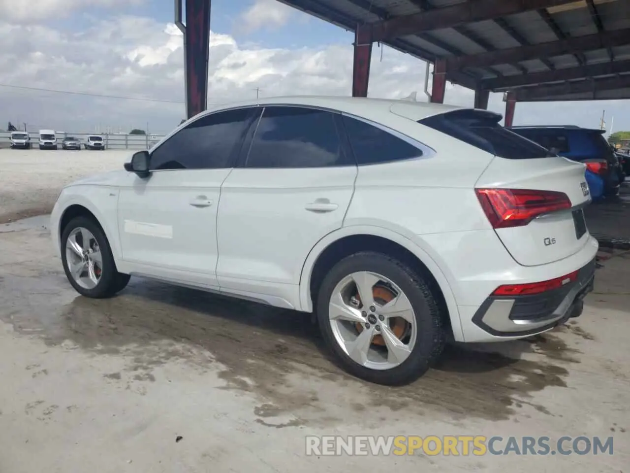 2 Photograph of a damaged car WA15AAFY8R2082545 AUDI Q5 2024