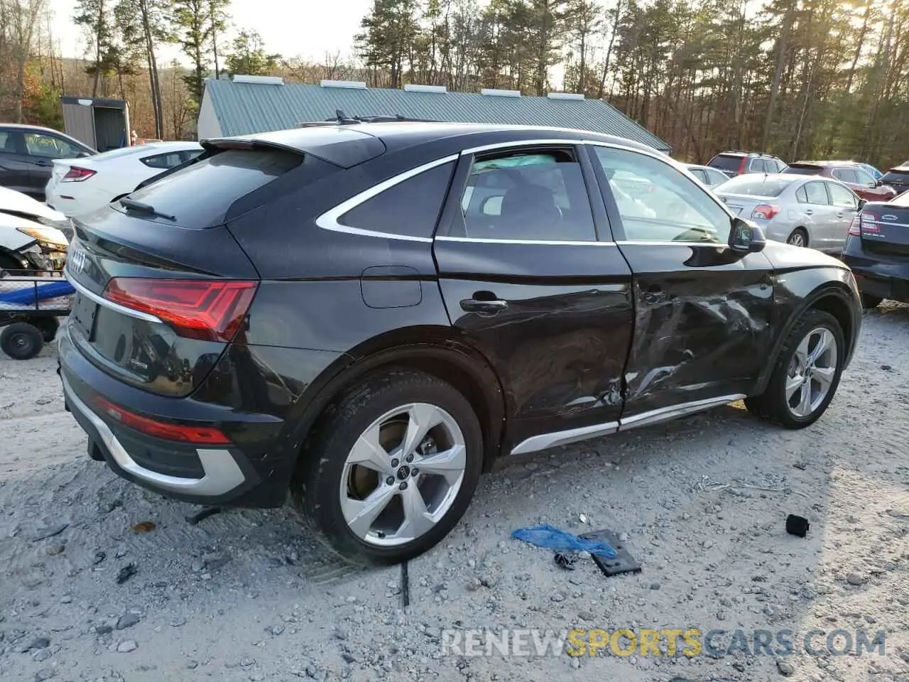 3 Photograph of a damaged car WA16AAFY7R2047970 AUDI Q5 2024