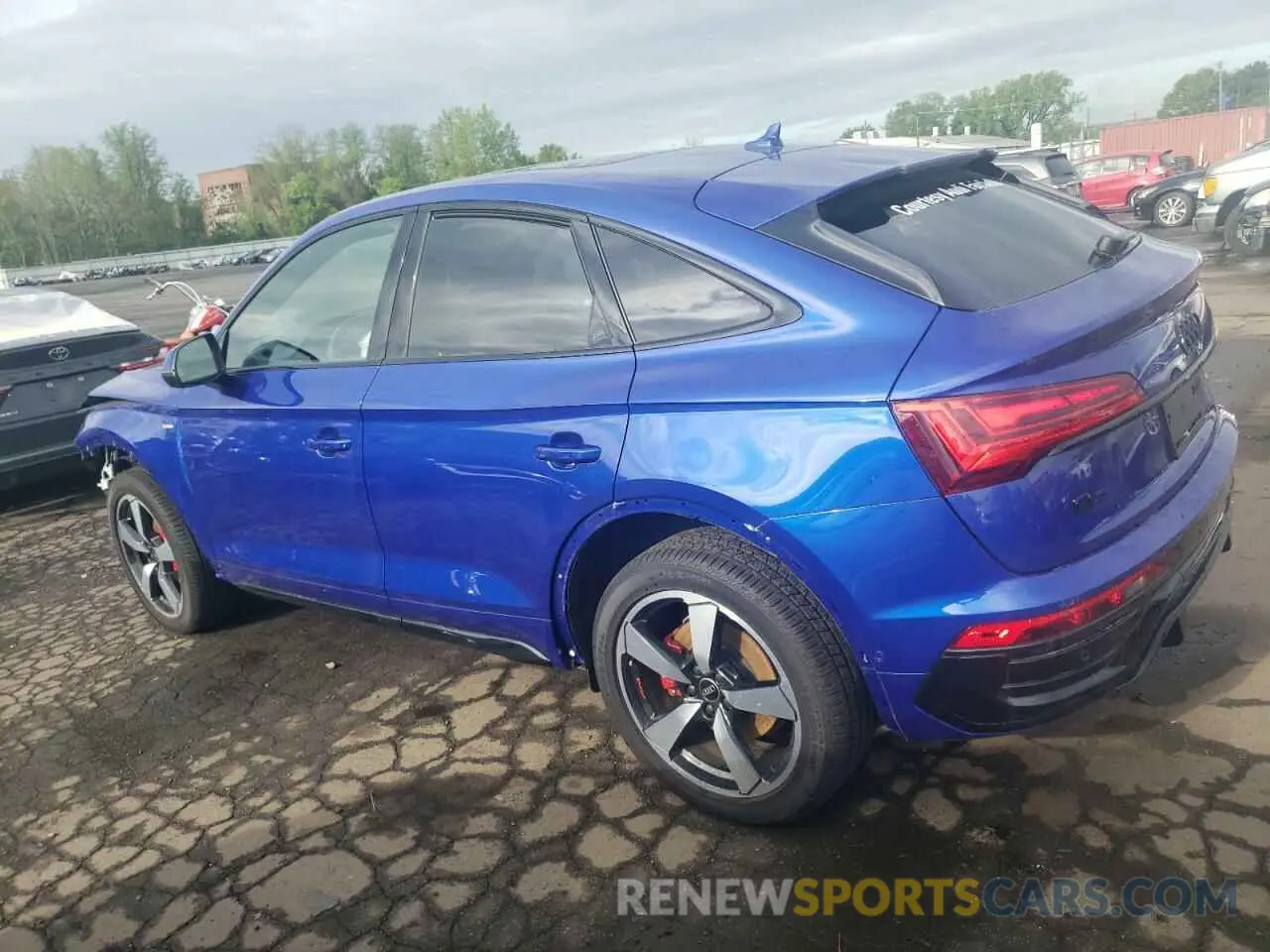 2 Photograph of a damaged car WA16AAFY8R2053891 AUDI Q5 2024