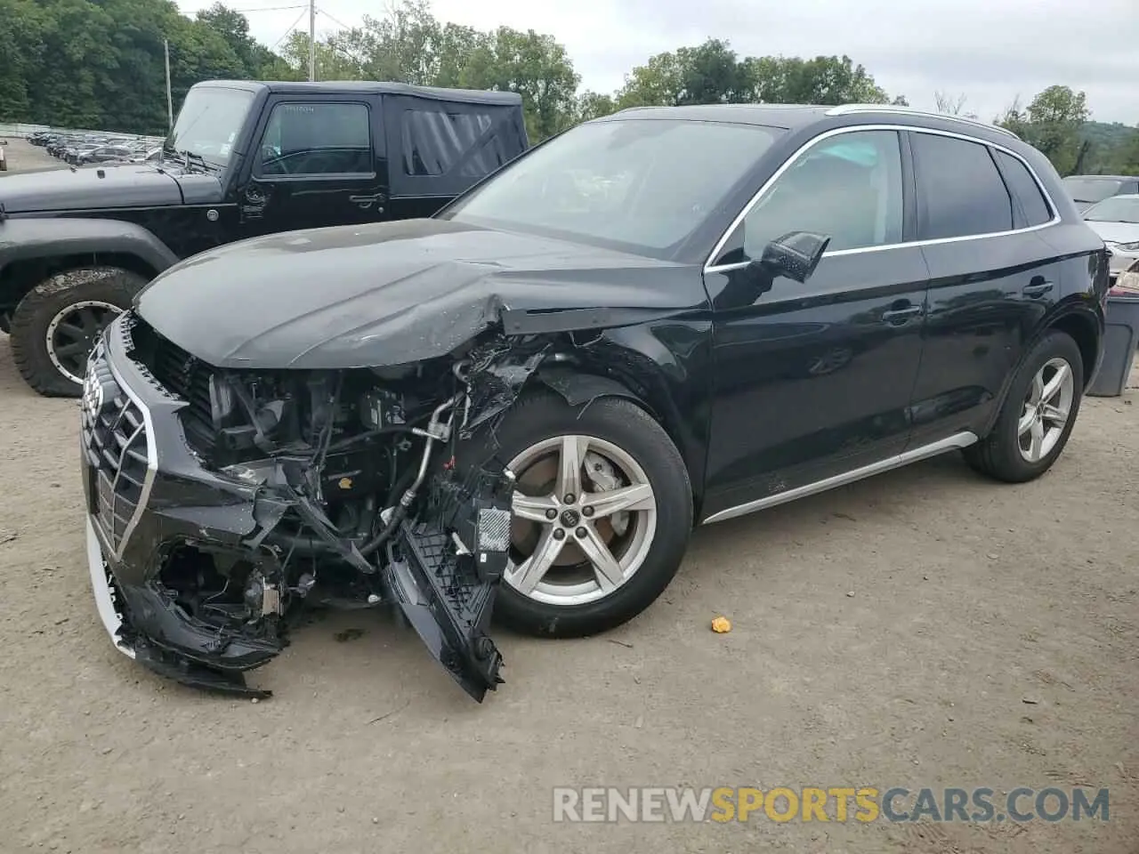 1 Photograph of a damaged car WA1ABAFY3R2033247 AUDI Q5 2024