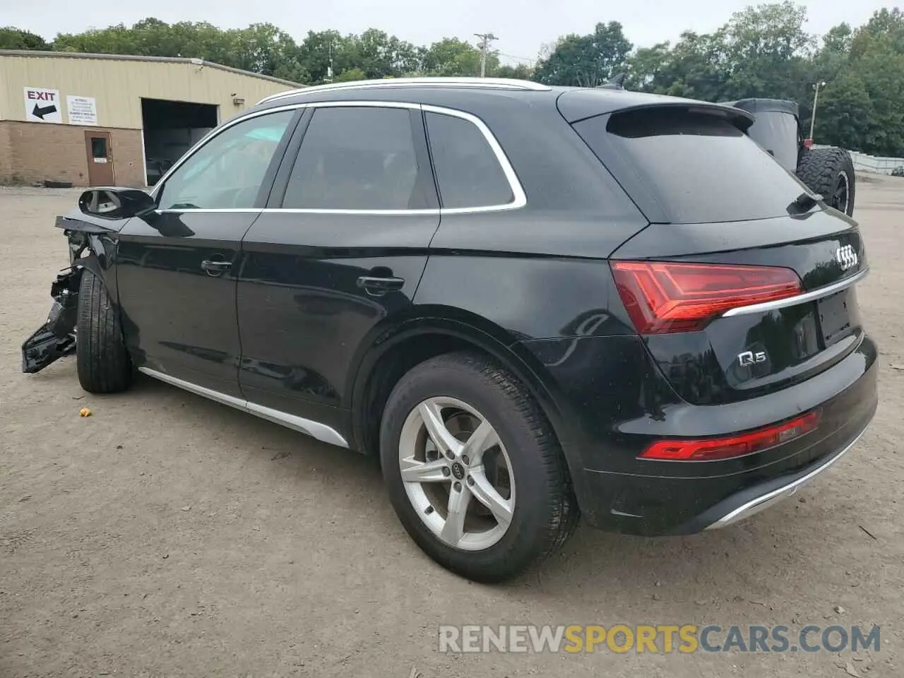 2 Photograph of a damaged car WA1ABAFY3R2033247 AUDI Q5 2024