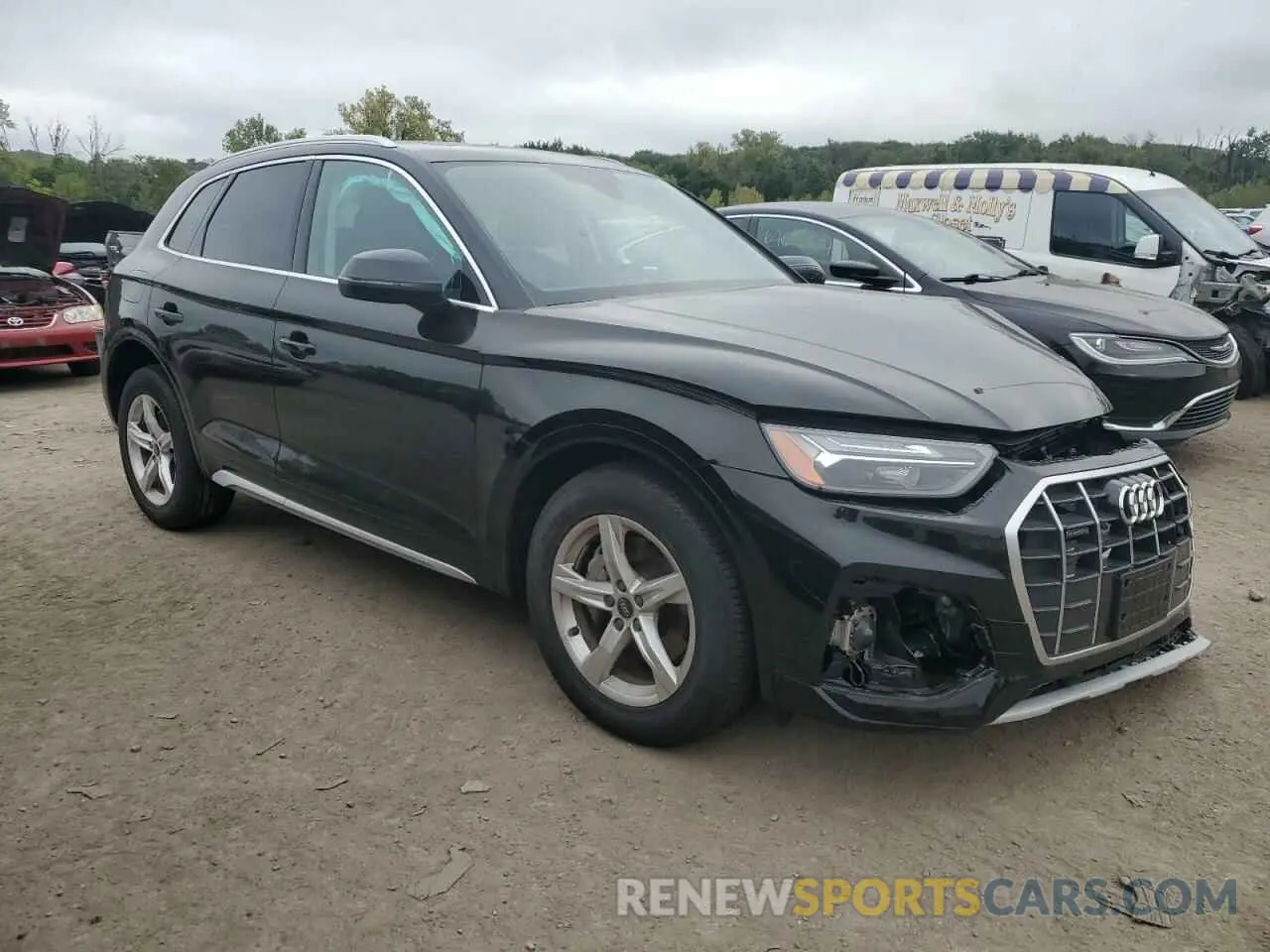 4 Photograph of a damaged car WA1ABAFY3R2033247 AUDI Q5 2024