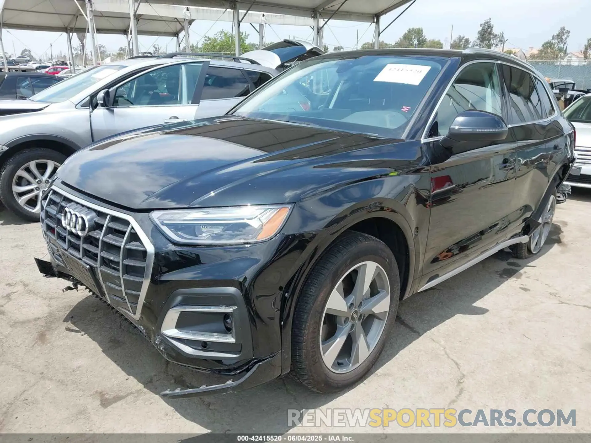 2 Photograph of a damaged car WA1ABAFY8R2013737 AUDI Q5 2024