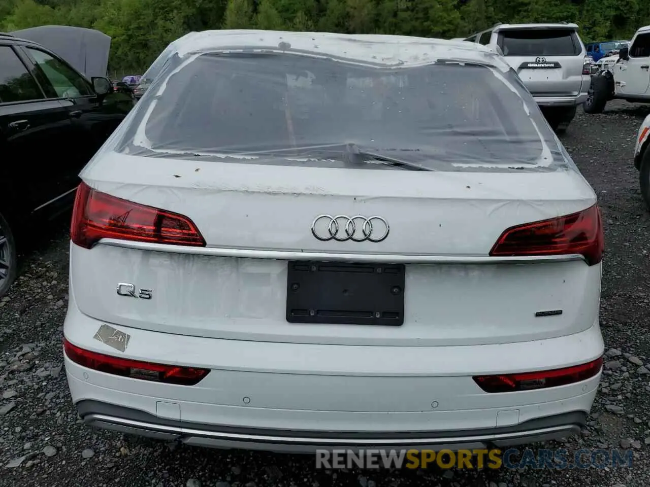 6 Photograph of a damaged car WA1ABAFY8R2043756 AUDI Q5 2024