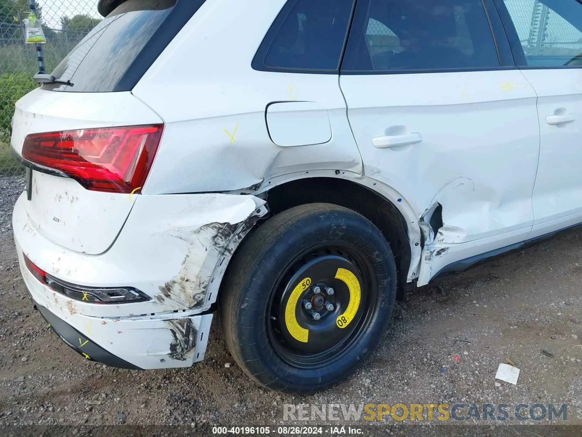6 Photograph of a damaged car WA1CBAFY2R2056446 AUDI Q5 2024