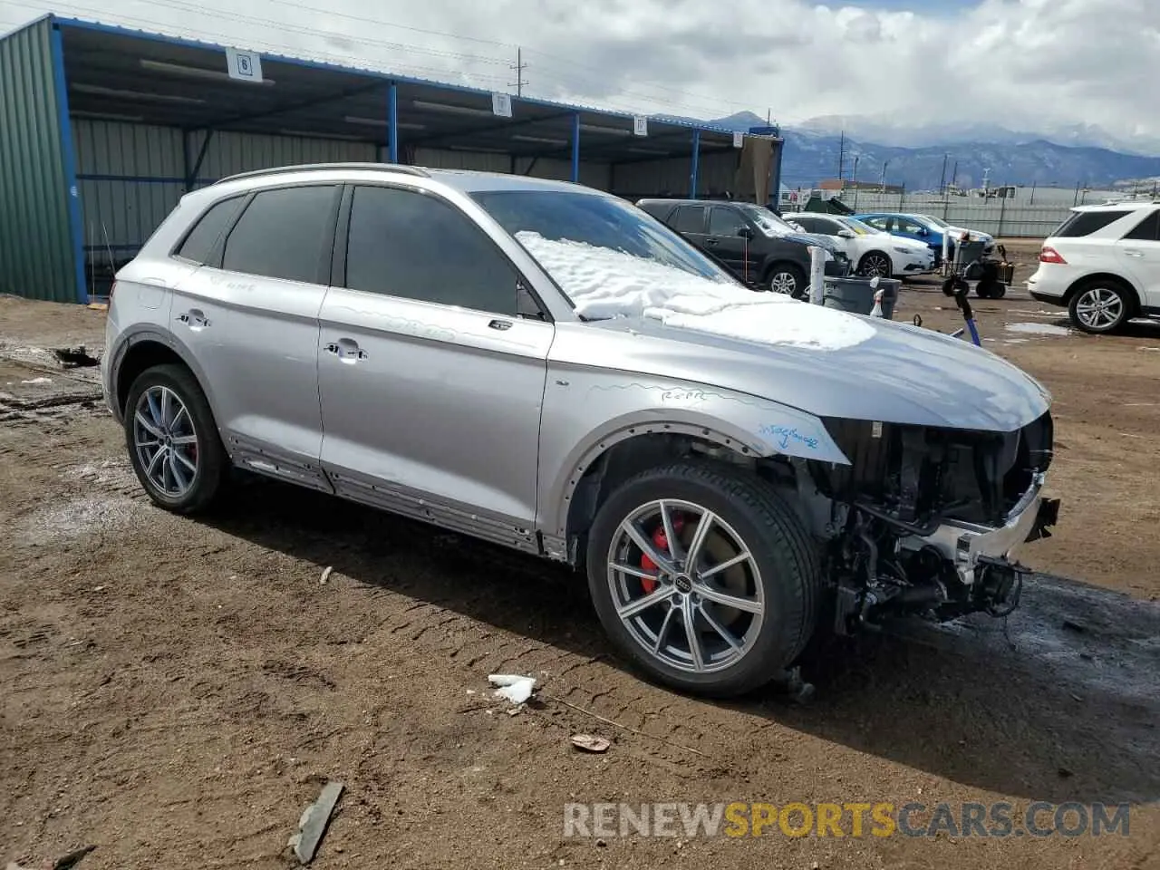 4 Photograph of a damaged car WA1E2AFY2R2130229 AUDI Q5 2024