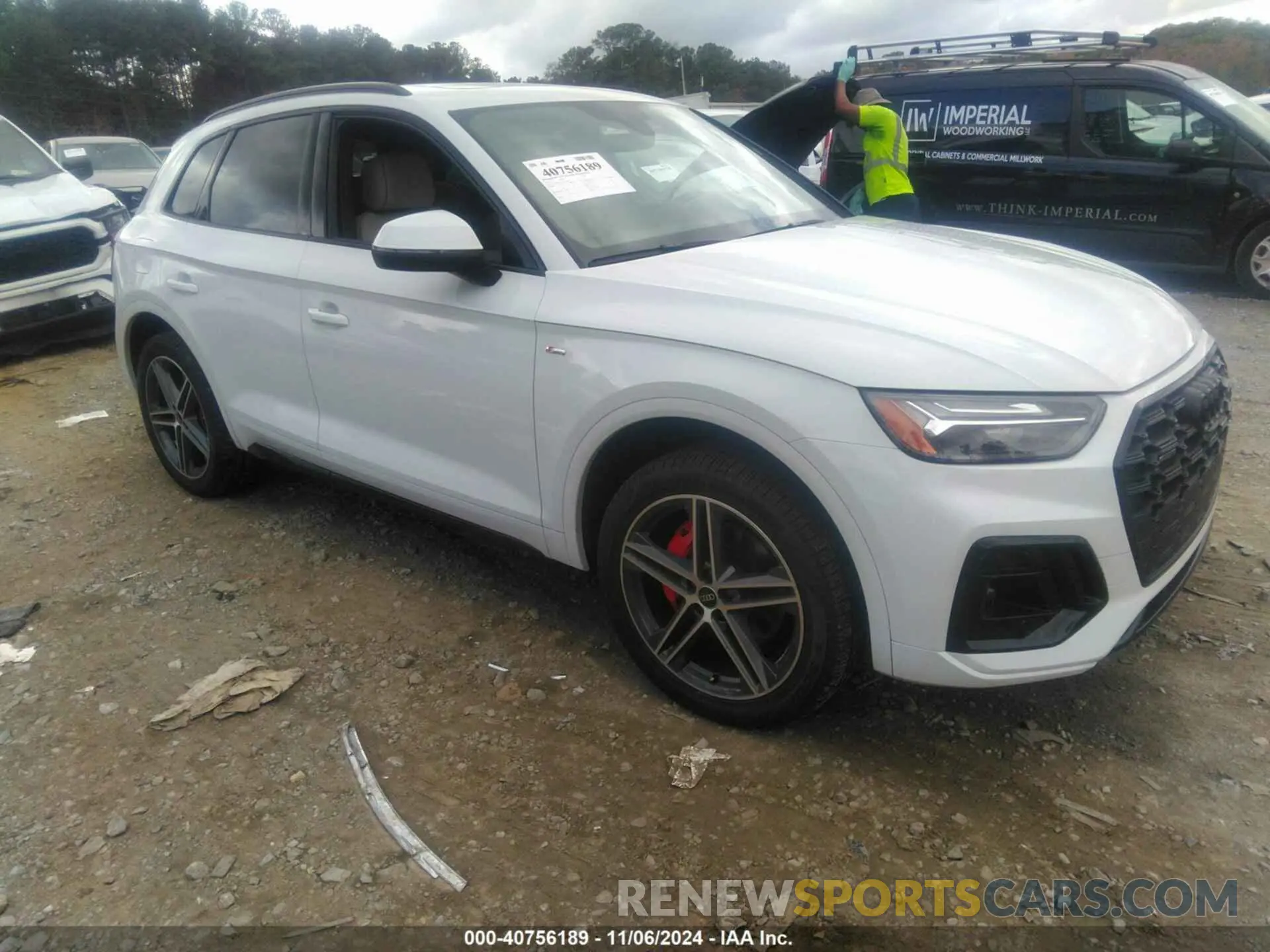 1 Photograph of a damaged car WA1E2AFY7R2015710 AUDI Q5 2024