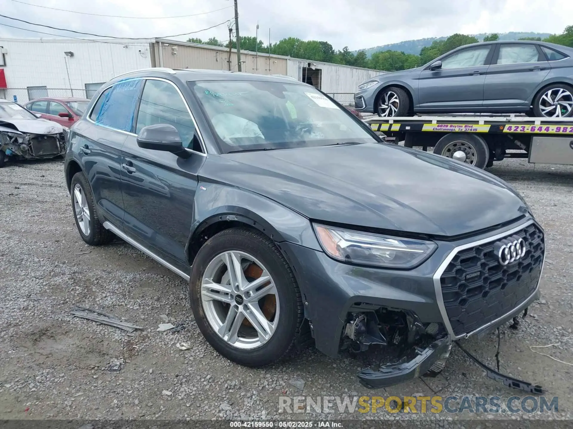 1 Photograph of a damaged car WA1E2AFY7R2150931 AUDI Q5 2024